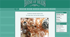 Desktop Screenshot of beads.ch