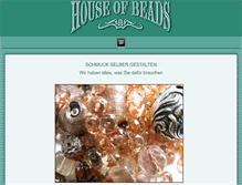 Tablet Screenshot of beads.ch